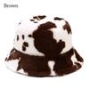 Cow Stripe Fisherman Cap Soft Panama Hat Outdoor Sun Cap  Men Women