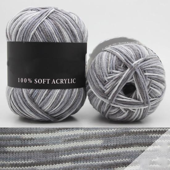 Woolen Yarn Triple Brands Soft Milk Cotton Solid Color Knitting Yarn