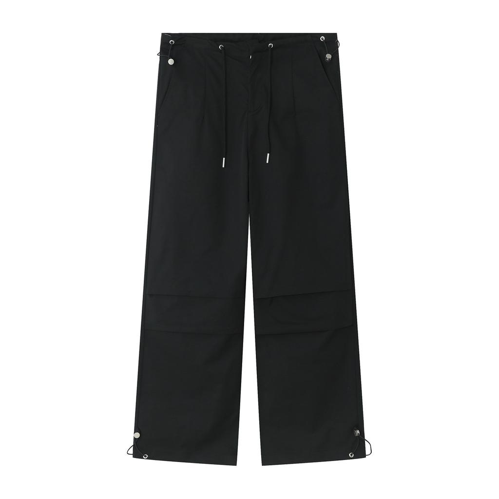 Męska wiosenna nowość Casualowa odzież robocza w stylu hip-hopowym z dużą kieszenią Luźne koreańskie spodnie