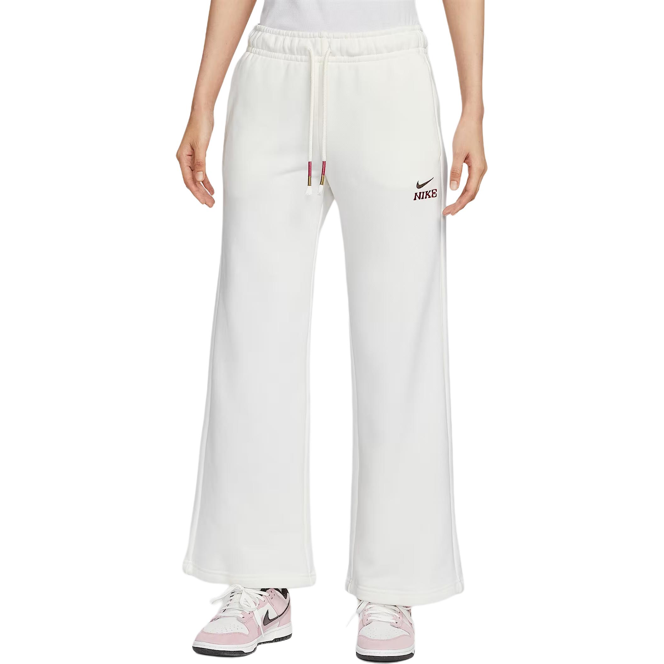 Nike Год Лошади Лимитированная Серия CNY Новый Год Кружевная Застежка Средняя Посадка Удобные Повседневные Брюки Женские брюки IQ3829133 S