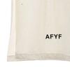 AFYF Short sleeve Slit Big T-shirt F white Men's Used