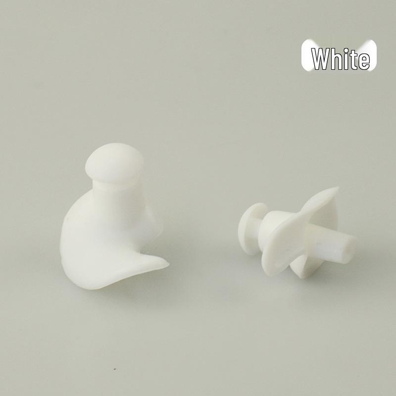 Waterproof Spiral Silicone Earplugs for Swimming and Noise Reduction