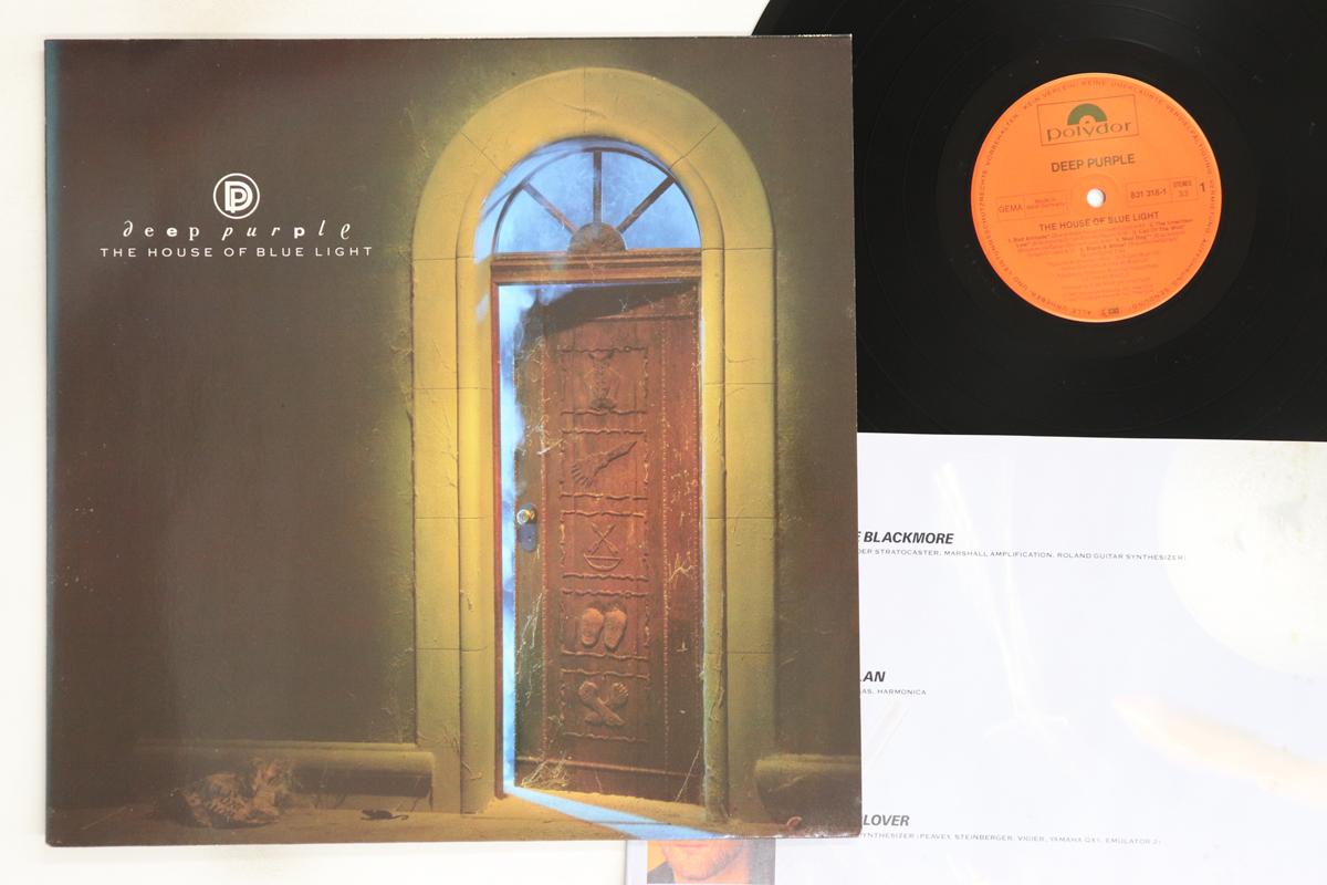 

LP Пластинка DEEP PURPLE - House Of Blue Light 8313181 POLYDOR 1987 Германия Рок Б/У