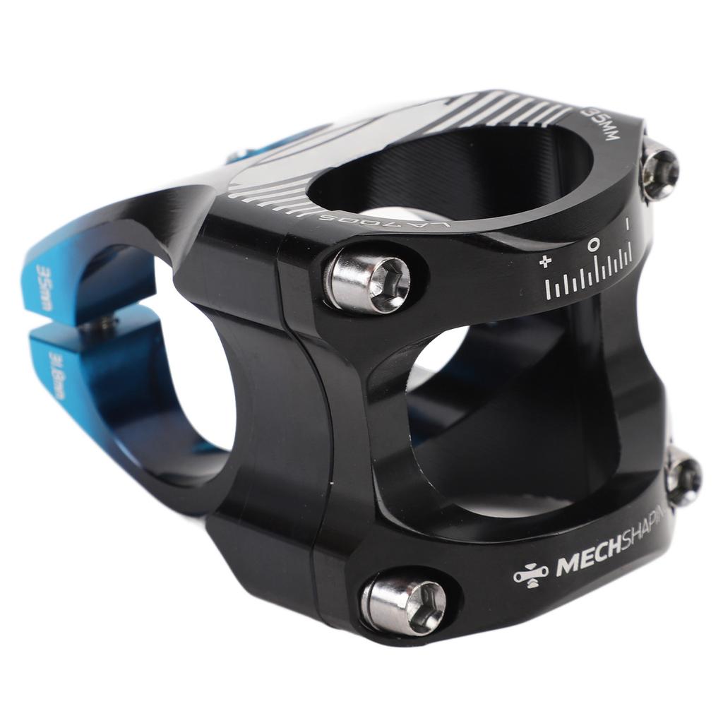 31.8mm Bike Stem Aluminum Alloy CNC Hollow Mountain Bike Short Handlebar Stem for Road Bikes Fixed Gear Bikes Cycling