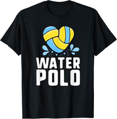Love Water Polo Shirt Women Girls Mom Coach Team Player T-Shirt