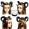 Sheep Horn Headband Devil Demon Horns Headband Role-Play Party Headband for Halloween Costume Cosplay Photo Props Party Costume
