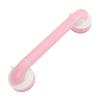 Suction Shower Grab 14.37 Inch Length Heavy Duty Safety Bar Bathtub Grab Bar for Baby Kids Pink