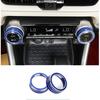 For Toyota RAV4 - Air Condition Knob Button Ring Cover Blue Decor