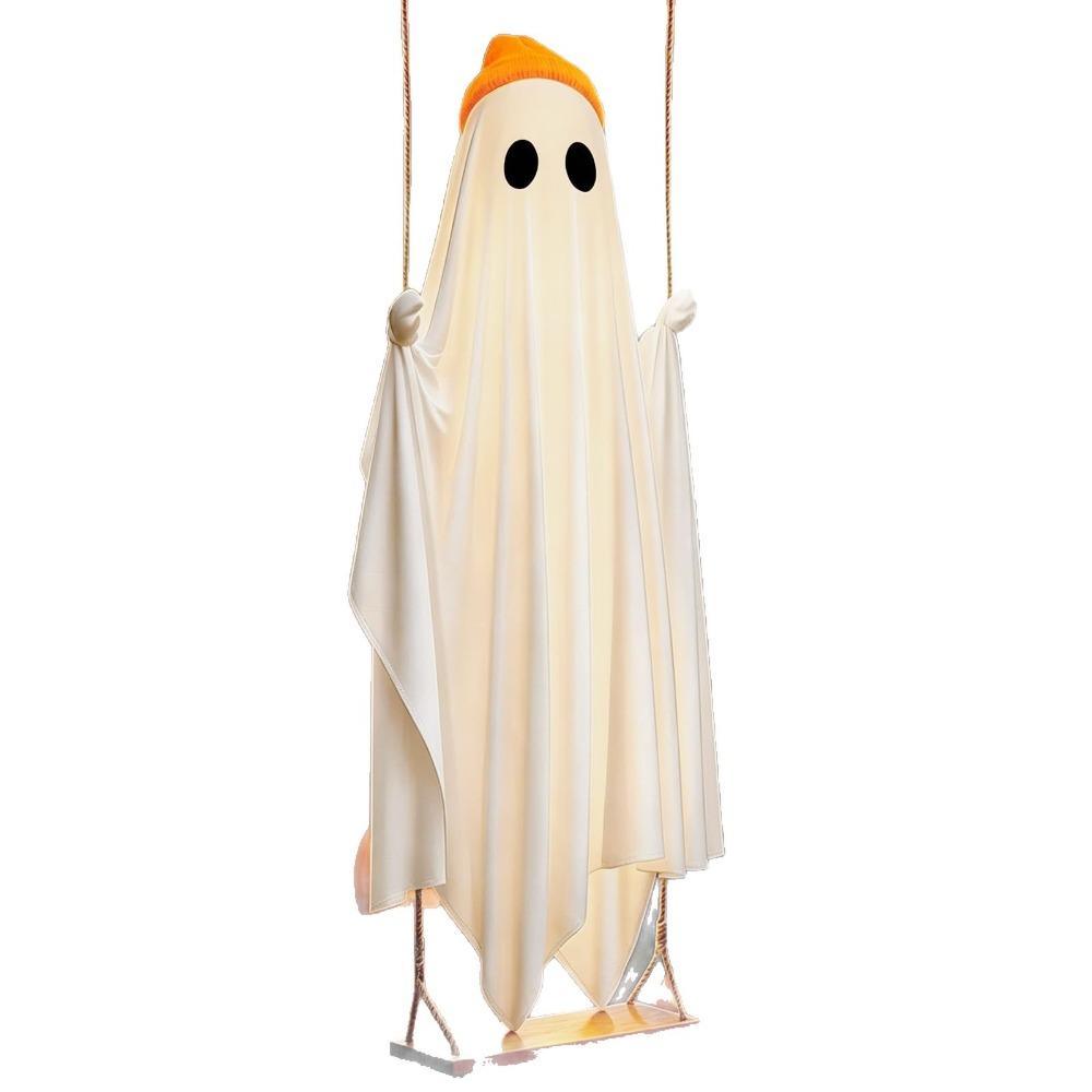 Light-Weight Hanging Hanging Ghost Ornaments Ghost Swing Set Tree Decoration
