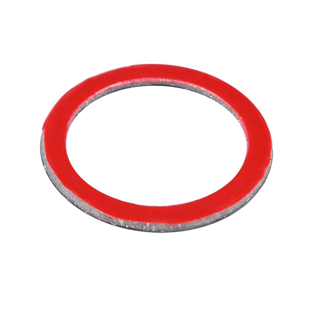 Qiilu Carbon Fiber Car Engine Start Button Ring Decorative Frame Cover for E90/92/93(Blue)