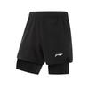 Comfortable Versatile Two-In-One Breathable Lightweight Simple Shorts Men Shorts AKSV515-3