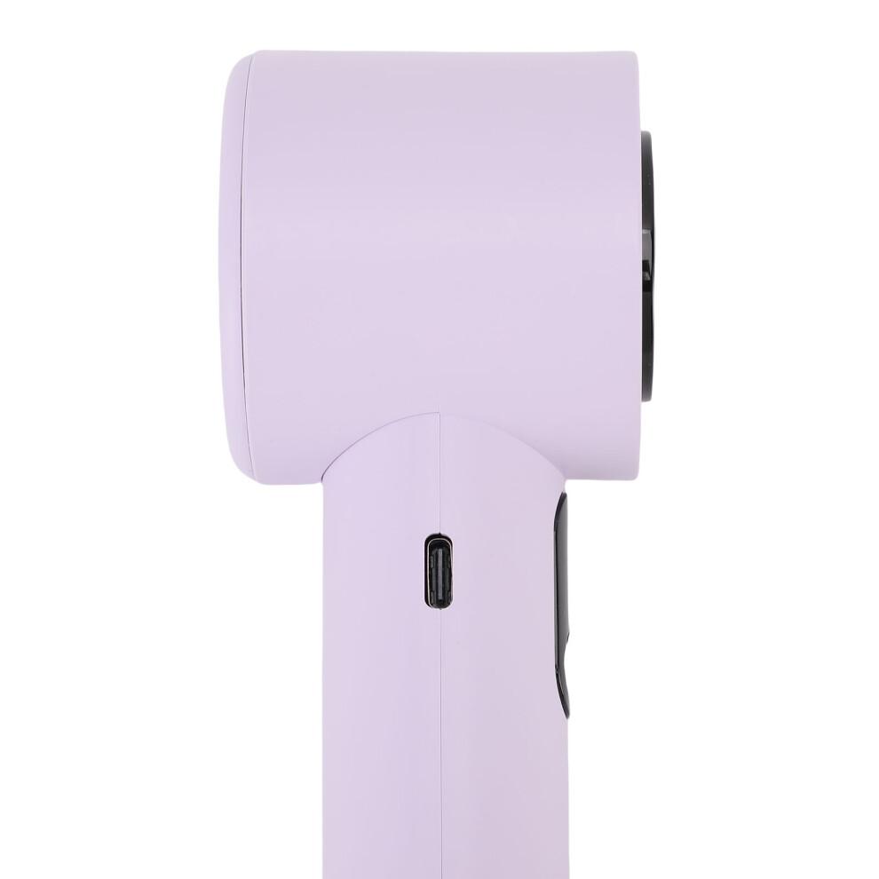 Portable Handheld Fan 5 Speeds, 3000mAh USB Rechargeable, Purple