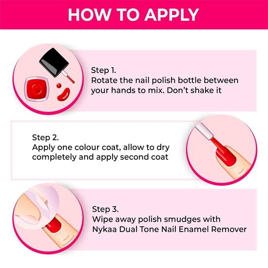 Nykaa Nail Enamel, Matte Finish, Rustic Rose -264, 15 Ml