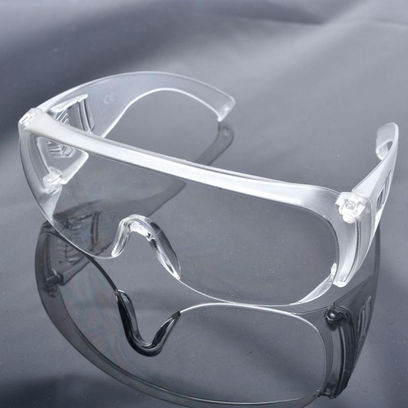 Safety Glasses Eye Protection Anti-Dust Shock Resistant Goggles Transparent Eyepiece