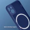 Wrist Lanyard For  Magnetic Silicone Phone Case For For Iphone 17 Air 16 1 14 Plus 13 12 11  Pro Max Wireless Charge Cover