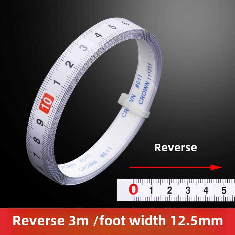 Self-Adhesive Metal Ruler Scale Sticker for Table Saws and Household Use