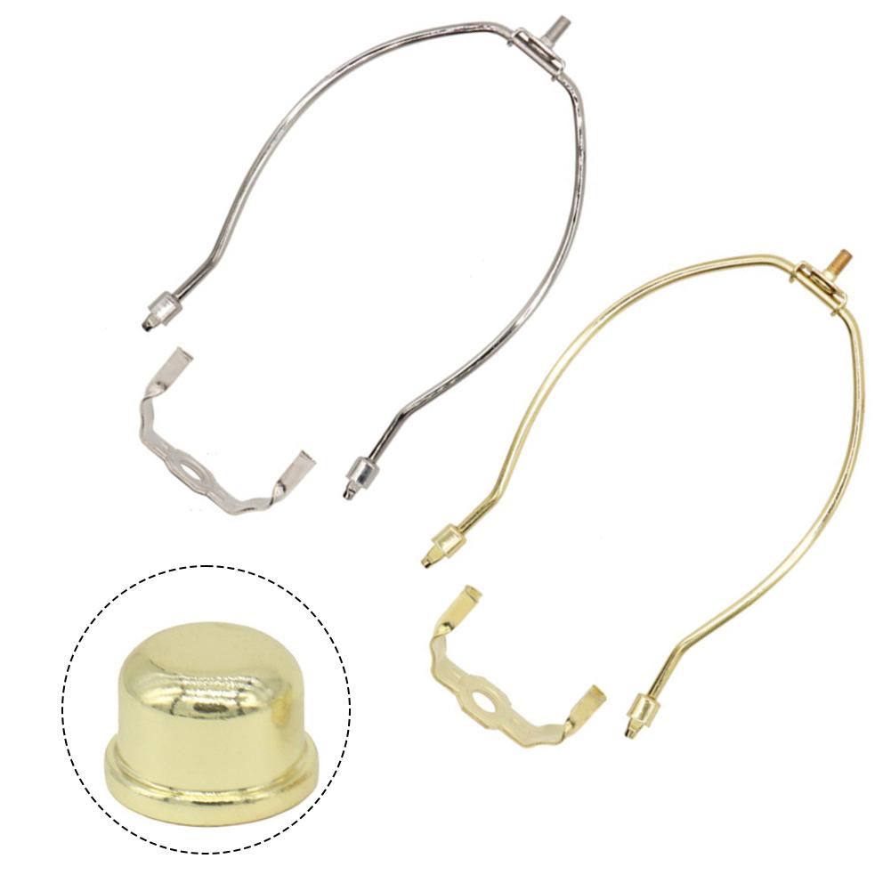 Lampshade Holder Lamp Harp Stand Lighting Ambiance Complete Lamp Kit Detachable Lampshade Hassle-free Installation