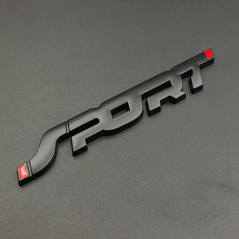 lczbn5 3D Metal Logo Ford Emblem Car Fender Trunk Badge For Ford Explorer Bronco Mondeo Fusion Edge Fiesta Sport Sticker Accessories