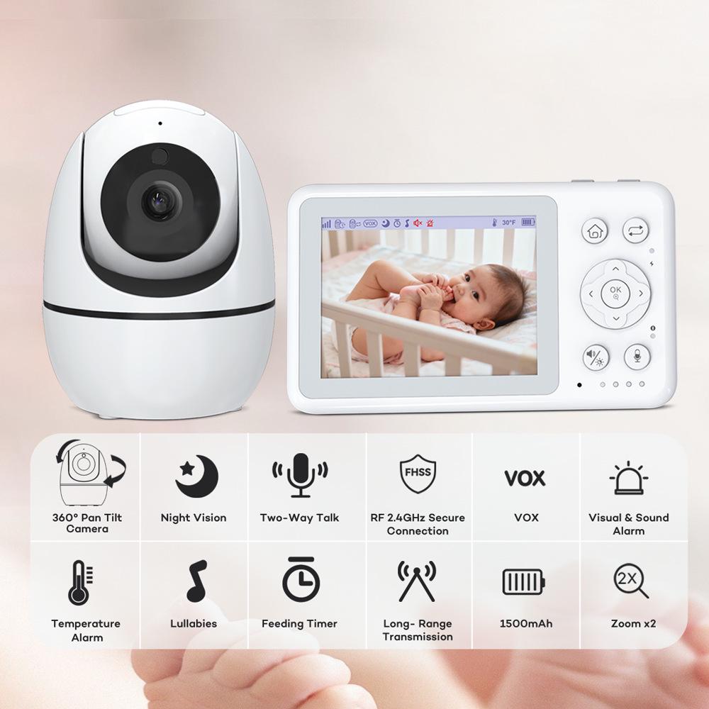 3.2  Wireless Pan-Tilt HD Baby Monitor D032 without Memory Card