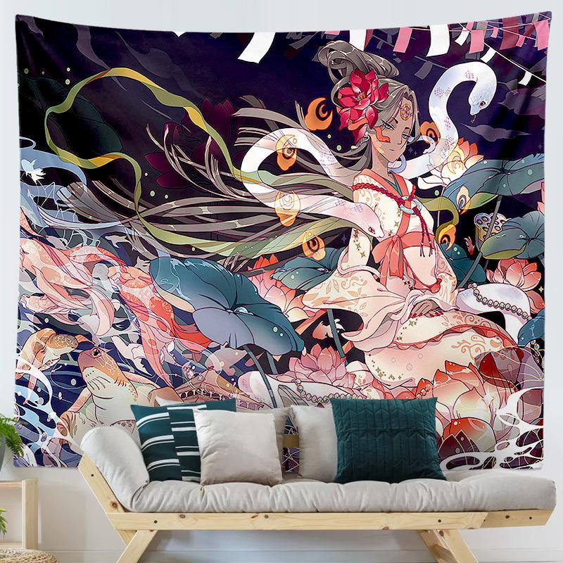 Японский аниме-гобелен — фото 5