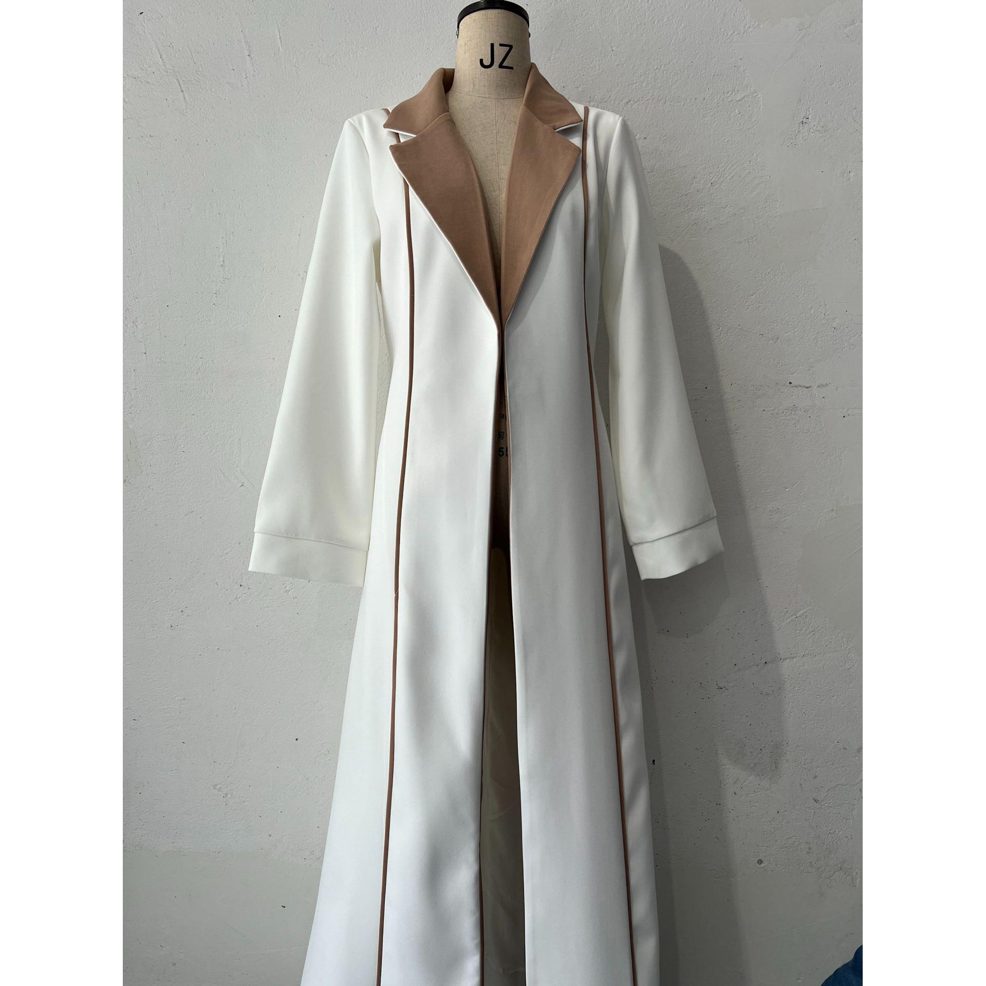 

Ид Мусульманская Абая Женщины Кардиган Платья Куртка Джалабия Кафтан Ислам Vestidos Арабский Длинный Халат Рамадан XS белый