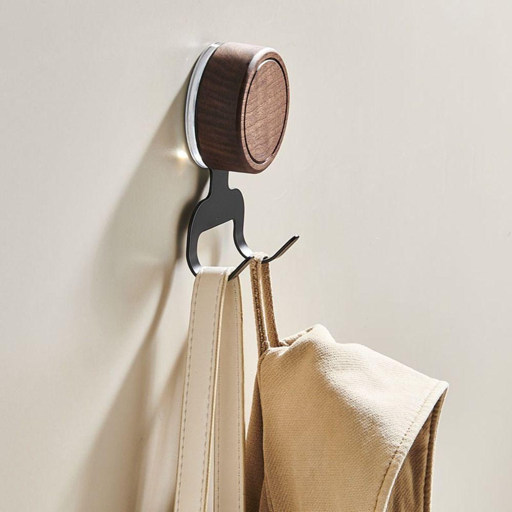 Double Hook Suction Cup Hooks Waterproof Storage Holder Practical Wall Hook  Kitchen