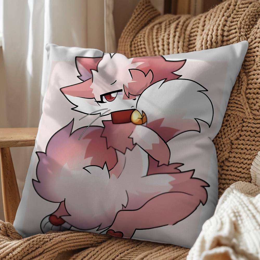 Beautiful Cat Cute Meme Boykisser Pillow Case Sofa Living Room Bedroom Headboard Backrest Cushion Square Cushion Nap Time