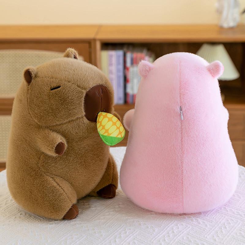 Adorable Capybara Plush Toy Cute Stuffed Animal For Girls Birthday Gift Soft Long Plush