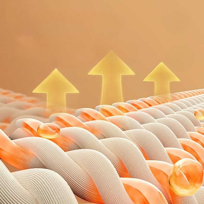 Woolen Thermal Socks for Autumn and Winter, Women's Heat-storing, Deodorizing and Antibacterial Mid-tube Socks, and Autumn Stockings