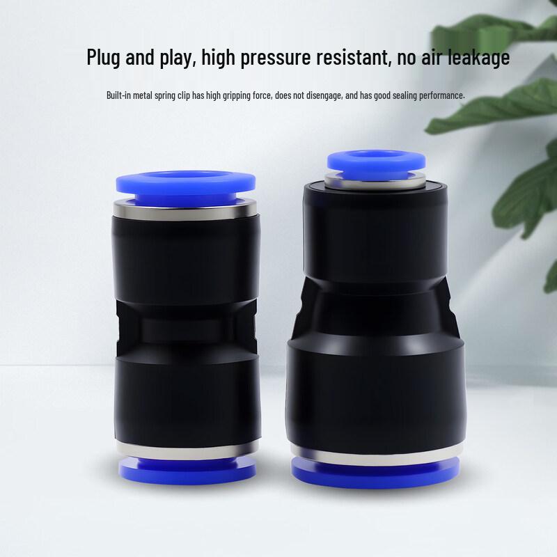 KYDJ Air Source Quick-Connect Reducing Straight Connector