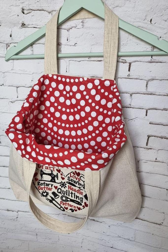 Shopper Bag I Love To Sew LB787 NeedleWoman Beige (39681006)