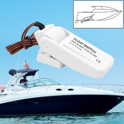 12V 1100GPH Pompa di sentina automatica per barche Interruttore a galleggiante Interruttori di sentina Sensore di flusso per acqua elettrica