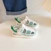 Boys sandals thin 2025 new summer children's toddler shoes mesh breathable boys sports double mesh shoes bag head