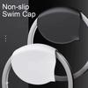 Adults Silicone Swim Cap Water Resistant Non-slip Elastic Long Short Hair Swimming Hat Solid Color Universal Men Women Swimming Pool Cap