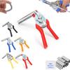 Staple Hand Staple Gun with 600 Replacement Cage Installation Staple and Ring Pliers for Fixing Chicken Leather and DIY Woodworking Multi-functional