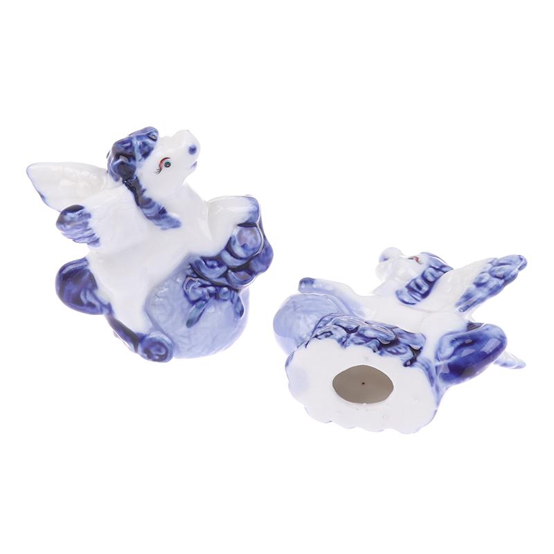 1 szt./para Rok Konia 2026 Porcelanowa Figurka Konia Ceramiczny Koń Miniatura Ozdoba Wystrój Domu Rękodzieło Kolekcja Prezent