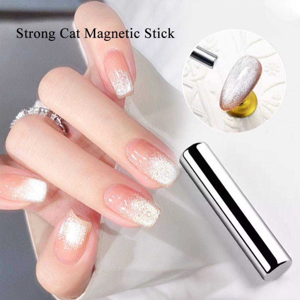 Cat Eyes Magnetic Nail Stick Multi Functional Nail Art Magnetic Bar 3D Nail Polish Magnet Pen
