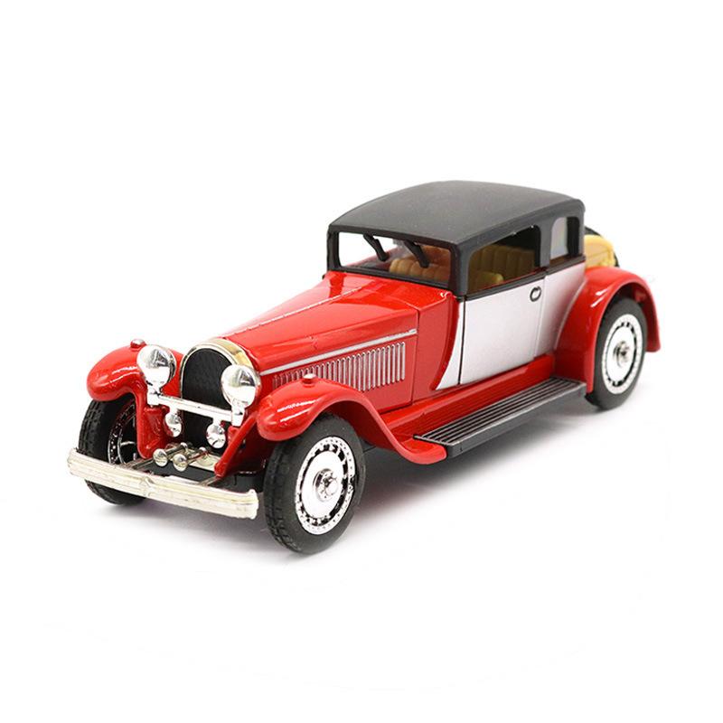 

1:28 Винтажных Классических Машин Модель Машины Из Легкого Сплава Модель Машины Игрушка Для Мальчика Развивающая Игрушка красный