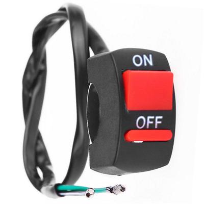 Universal Handlebar Motorcycle Switch On-Off Button Led Angel Eyes Light Switch