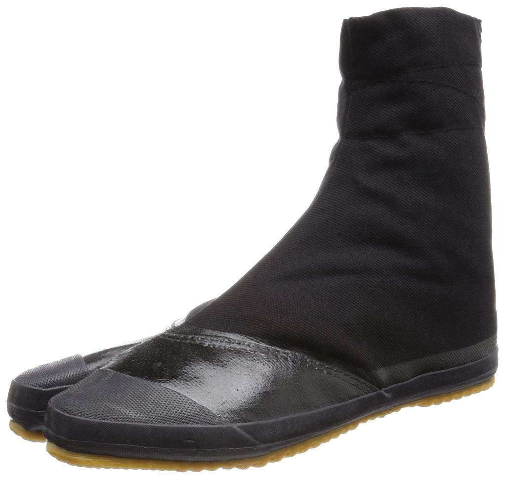 Moonstar Tabi Work Socks for Men and Practical and Tabi Size 2E Women, Lightweight, 7-Piece A, Black, 27.0 cm,
