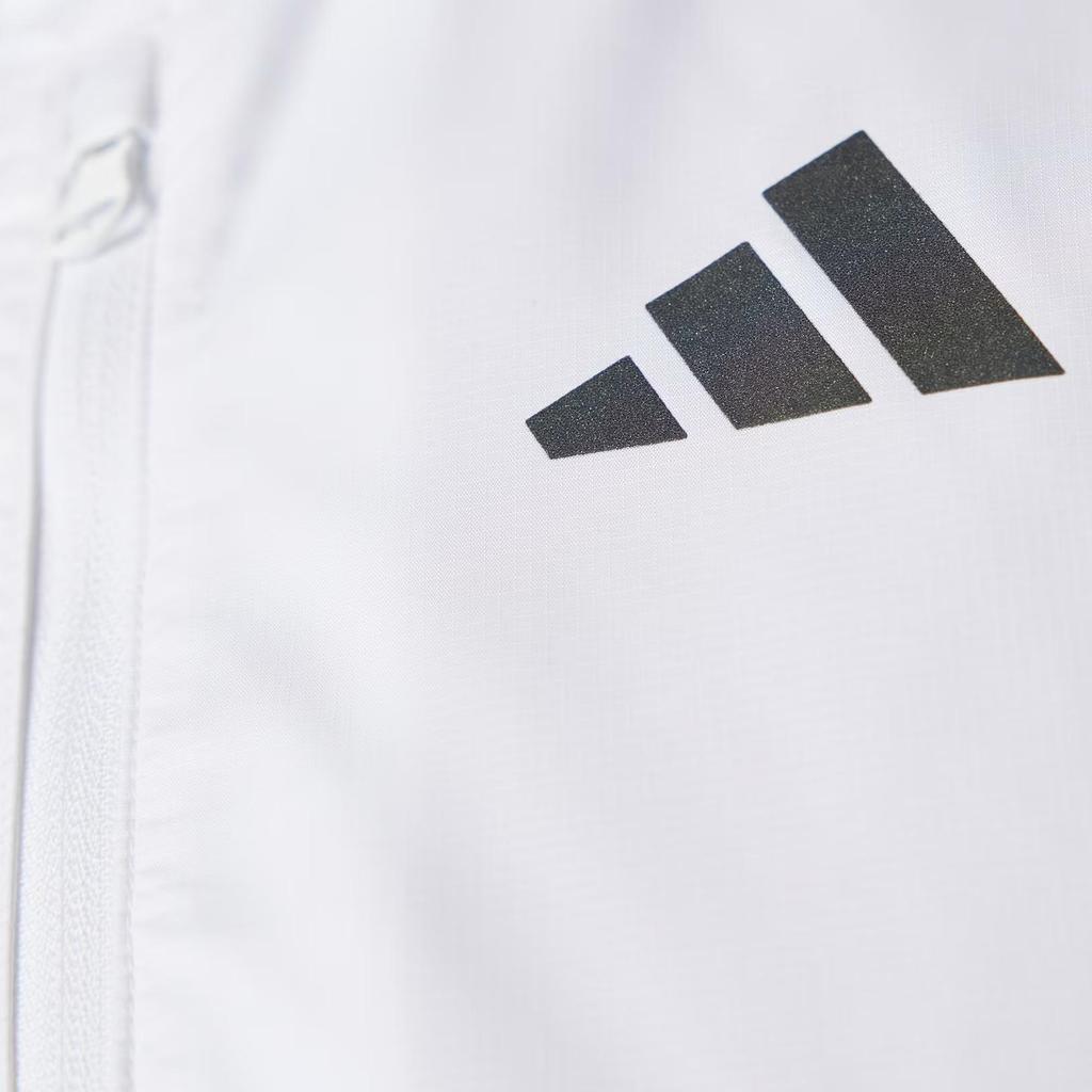 adidas Běžecká Pohodlná Všestranná Módní Ležérní Bunda Pánská Bunda Bílá JC9892