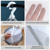 Foldable Double-layer Clothesline Socks Sweater Socks Artifact Clothesline Flat Mesh Bag Clothesline Drying Net 1PC