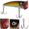 Artificial 7cm Plastic Fishing Hard Bait Floating Popper Fish Like Fishing Lures Accessory