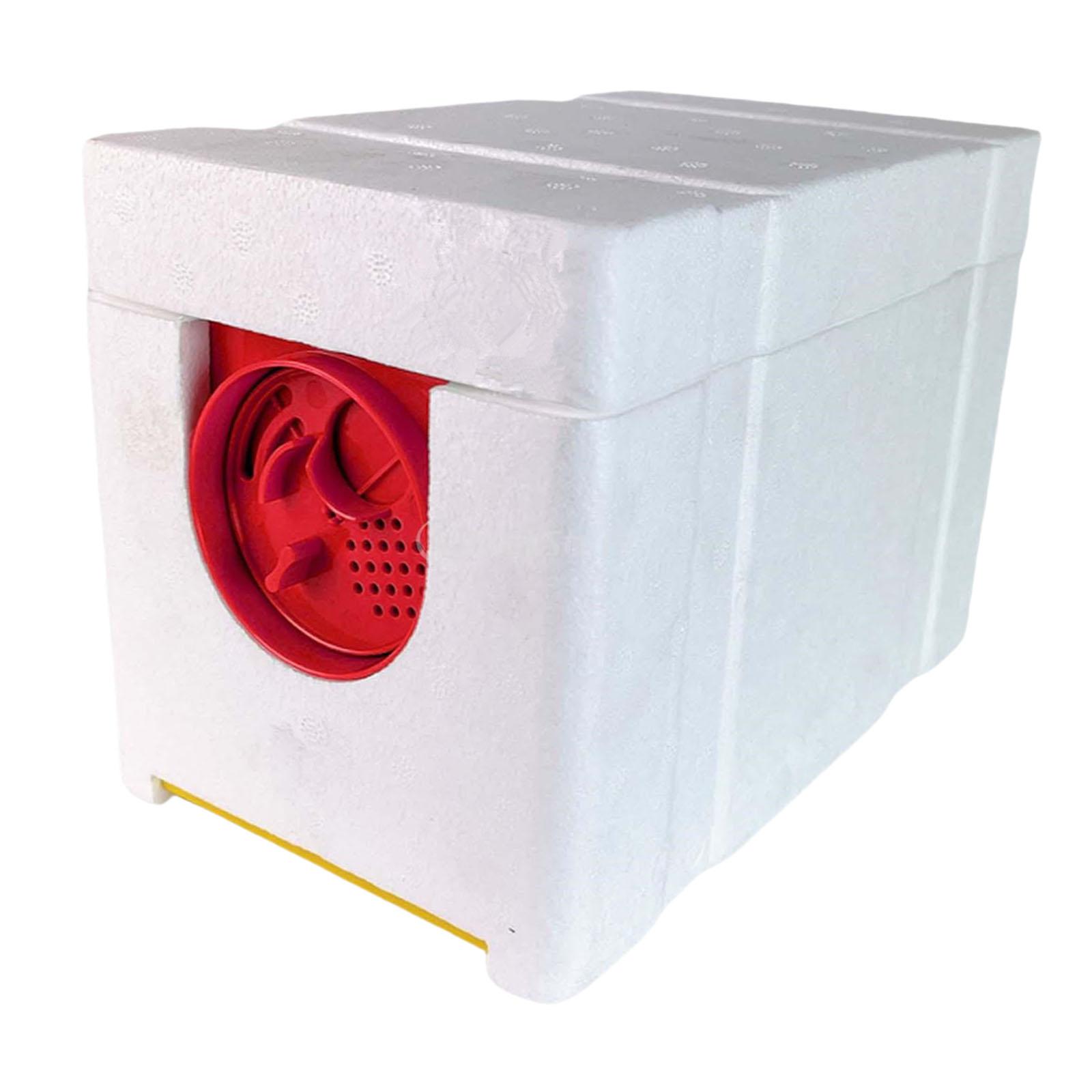 

Queen Bee Breeding Box Hive Box with 4 Frame for NUC Harvest Beekeeping Supplies червоний