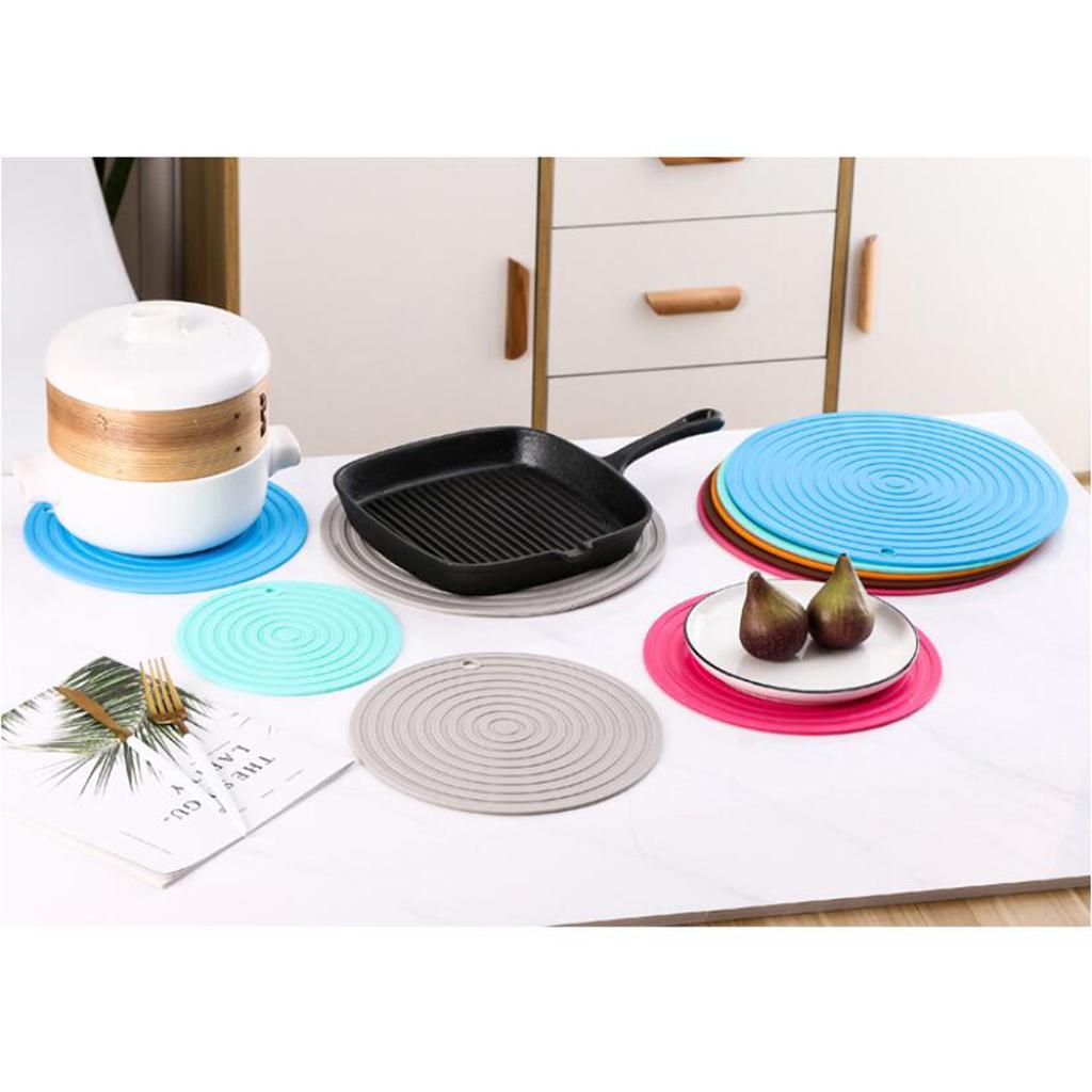 Silicone Pot Holders Trivets Mat Heat Resistant Trivet Pots Pans