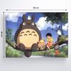 Malen nach Zahlen Bilder zum Malen-Mein Nachbar Totoro Ghibli 50x40 cm
