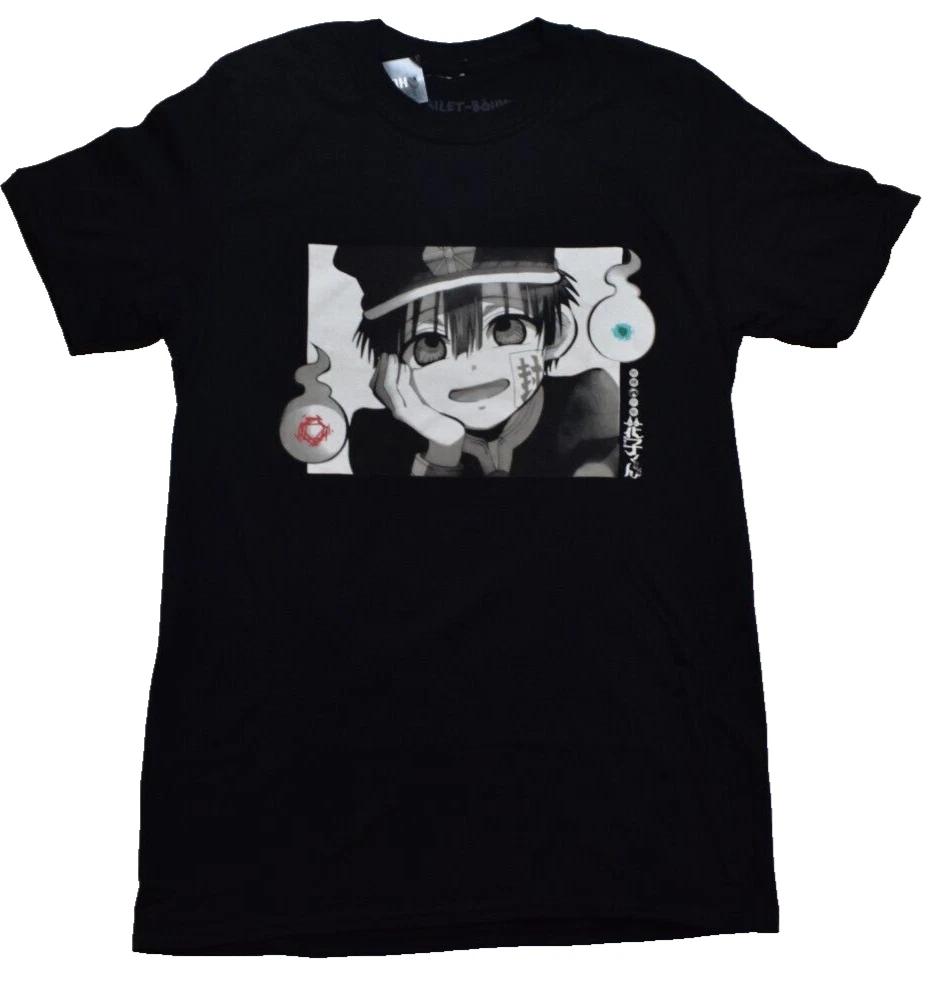 

Toilet-Bound Hanako-Kun Mens Hanako Portrait Black Anime T-Shirt NWT XS-3XL S