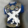 Men's Casual Scottish Themed Short Sleeve Top 2026 Merchandise Football Shirt Comfortable Fit