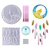 New Creative Silicone Resin Mold Dream Catcher Pendant Home Decoration Wall Hanging Ornament Silicone Molds Wolf Deer