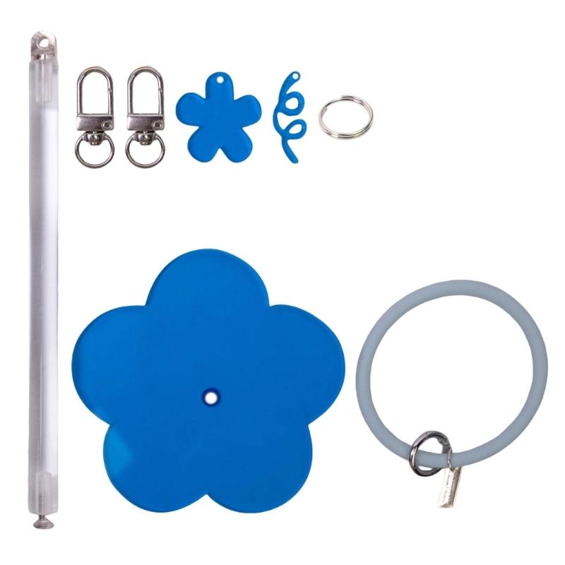 Handgelenk-Garnspender Acryl Tragbarer Handgelenk-Garnhalter mit Silikon-Handgelenkband zum Stricken Häkeln Basteln